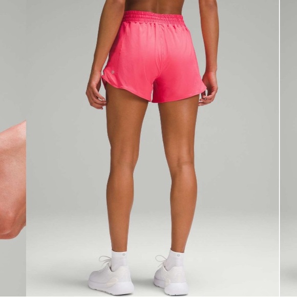 lululemon athletica Pants - Lululemon hotty hot high rise lined shorts 4” size 6